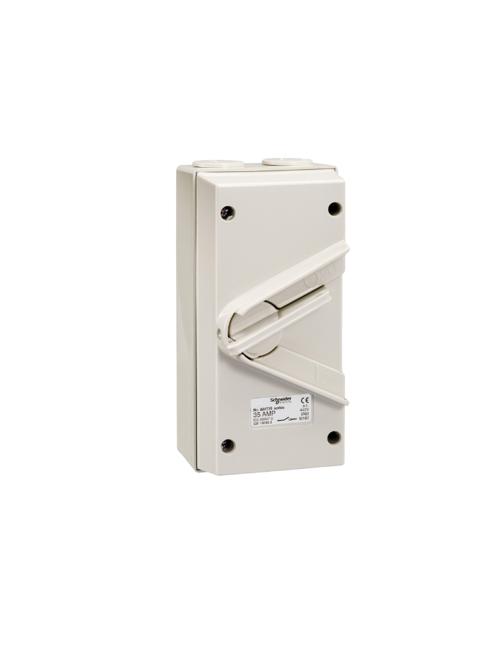 Schneider Isolator Kavacha Triple Pole IP66 W/P