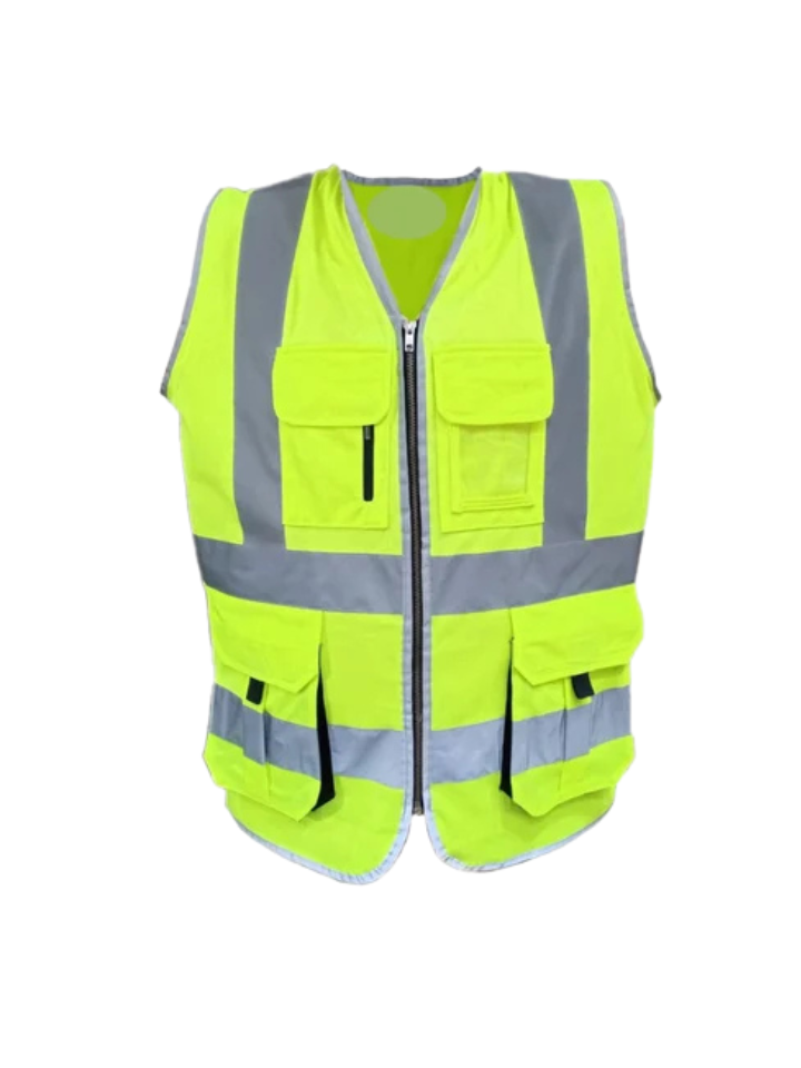 Executive Safety Fabric Vest , 200 GSM