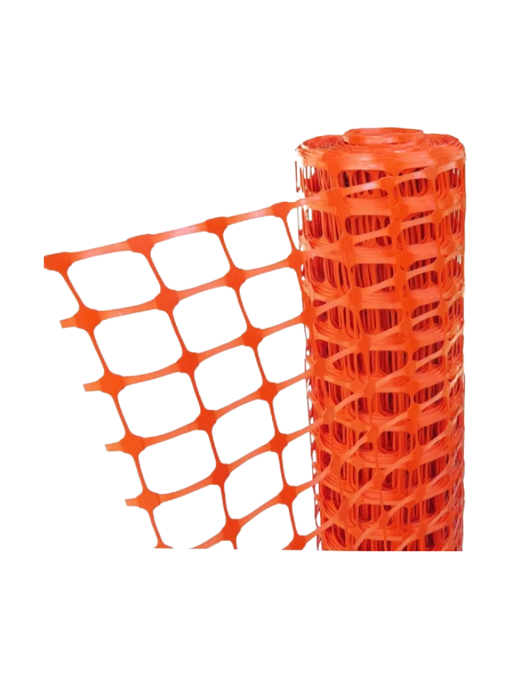 Heavy Duty Orange Safety Barrier Mesh Fencing
