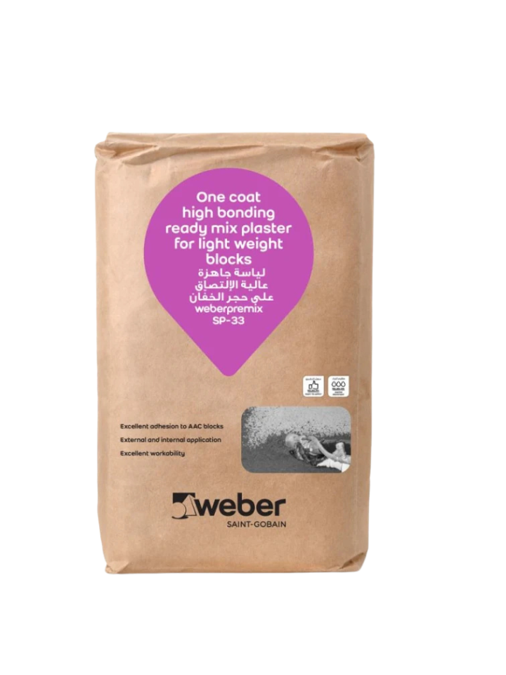 Click to expand Weber Premix SP33 | Plastering Premix
