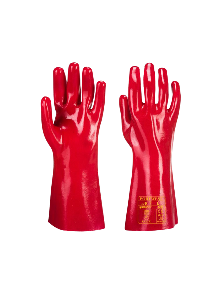 Hand Protection PVC Chemical Gloves