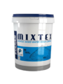 Mixtex is a single component; acrylic based waterproof coating